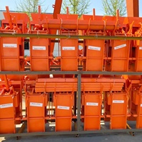Machine à fabriquer des blocs en interverrouillage Dohero, machine à mouler des briques en argile manuelle avec une longue durée de vie et une garantie de 2 ans
