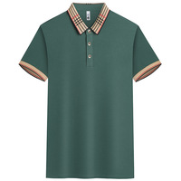 Chemise Polo d'été pour homme, unie, à manches courtes, col à revers, style Business Casual, luxe léger, respirante et polyvalente