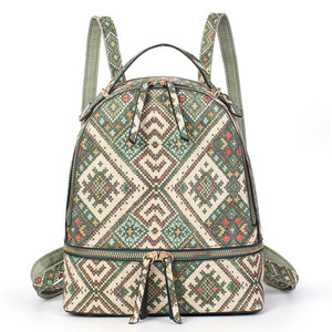 <span class=keywords><strong>Sac</strong></span> à dos design vintage à carreaux pour femmes sacs à bandoulière simples pour femmes <span class=keywords><strong>cartable</strong></span> <span class=keywords><strong>sac</strong></span> à <span class=keywords><strong>main</strong></span> de voyage portable pour femmes - Product Image 2