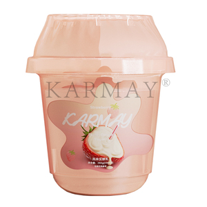 IML Logo Design PP Plastic 227ml a prueba de fugas Taza desechable de yogur congelado Fabricantes - Product Image 3