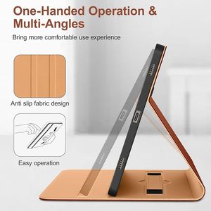 Pour Samsung Galaxy Tab S9 11 "Case <span class=keywords><strong>2023</strong></span> Release, housse de support Folio en cuir de qualité supérieure avec support S-Pen, veille/réveil automatique - Product Image 3