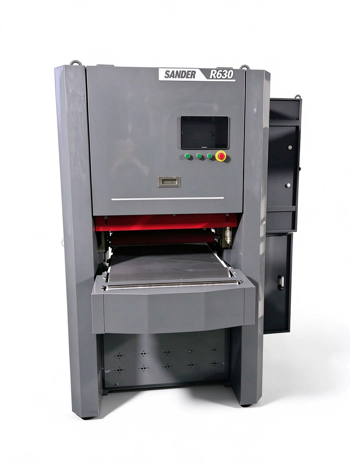 Rust Inspection Sheets Single Belt Sheet Metal Deburring Machine Carbon Steel Surface Grinding ...