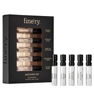 Kit de découverte de parfum personnalisé avec flacons miniatures de 2 ml, 3 ml, 5 ml, vaporisateur de parfum, flacons de découverte, boîte avec fenêtre transparente