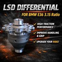 Différentiel à glissement limité XJX LSD pour BMW E36, rapport 3.15, course de drift, différentiel arrière compatible E36 325i 323i 328i M3