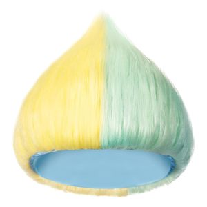 Geyoga Perruque Unisexe Réglable Amusante, Bandeau Cheveux Crépus, Coiffure Originale pour Mardi Gras, Halloween, Fête Costumée (Bleu Clair 1 Pièce) - Product Image 5