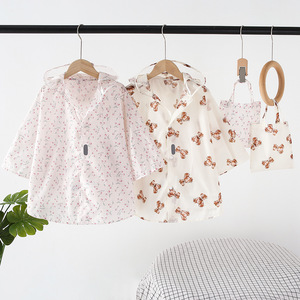 Enfants tout-petits école primaire bébé corps entier <span class=keywords><strong>Poncho</strong></span> de pluie léger doux vêtements de pluie cerise ours en peluche imprimer enfants imperméable - Product Image 1