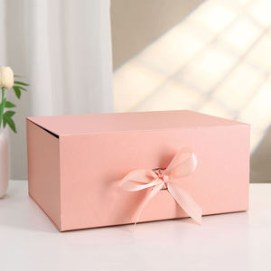 مغناطيس التعبئة جاهزة للشحن أسود أبيض أحمر وردي أزرق شريط فاخر مع إغلاق مغناطيسي صندوق هدايا - Product Image 2