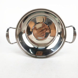 Facile à nettoyer Miroir Polissage en acier inoxydable batterie de Cuisine 20/22/<span class=keywords><strong>24</strong></span>/26 <span class=keywords><strong>cm</strong></span> soupe et <span class=keywords><strong>marmite</strong></span> - Product Image 6