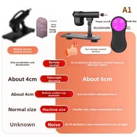 Nouvel Arrivage Vibrateur Dildo Électrique Automatique à Poussée pour Femme, Télécommande Sans Fil, Jouet Sexuel en ABS, Produit Intime