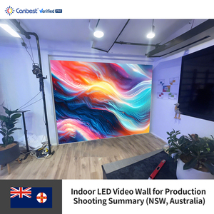 Canbest Fiw P1.5 3200X2400Mm 10.49Ftx7.87Ft Pantalla de visualización de pared de video LED para interiores Grabación de producción en Australia - Product Image 3