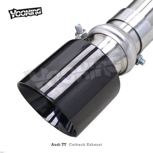 Échappement Catback Valvetronic personnalisé pour <span class=keywords><strong>Audi</strong></span> TT/<span class=keywords><strong>TTS</strong></span> 2.0T 2015-2019 <span class=keywords><strong>Tuning</strong></span> SUS304 système d'échappement Catback de tuyaux en acier inoxydable - Product Image 5