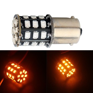 Alta potencia BAU15S <span class=keywords><strong>7507</strong></span> <span class=keywords><strong>PY21W</strong></span> 1156 ámbar blanco 33 SMD 2835 bombilla LED nuevas luces de señal de giro frontal lámpara indicadora de dirección - Product Image 6