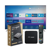 Fournisseur d'usine XS97 SMART BT 5.0 ultra hd 4GB 32GB Tv Dongle S905y4 BT 5.0 Double WI-FI AV1 smart 4k Android Tv Box