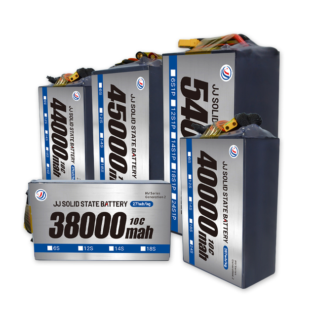 Semi Solid State 12S 14S 18S 24S 32ah 35ah 54ah 40ah 88ah Lipo Battery Pack for UAV Drone High Capacity Lithium Ion Batteries