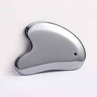 Grande taille Terahertz Gua Sha grattage outil de Massage Guasha conseil pour SPA Acupuncture visage mince V visage outils de beauté en forme de coeur