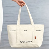 Bolsa de Lona de Gran Capacidad para Mujer, Impresión Personalizada, con Correas de Hombro Acolchadas, para la Oficina, Viajes y Desplazamientos