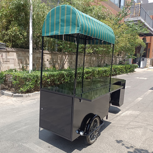 Stainless Steel Food <b>Bike</b> Cart - Product Image 2