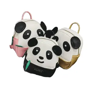 2021 رياض الأطفال حقيبة الظهر وميض الكرتون نمط الباندا حقائب الأطفال حقيبة مدرسية حقيبة الظهر لرجال الأعمال