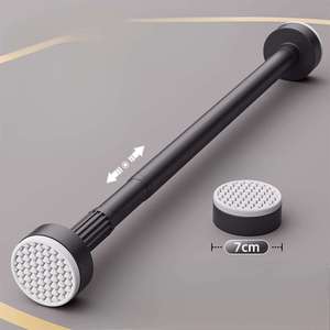 Tringle <span class=keywords><strong>de</strong></span> <span class=keywords><strong>Douche</strong></span> Extensible en Acier Inoxydable Moderne à <span class=keywords><strong>Angle</strong></span> Réglable Sans Perforation – Vente en Gros pour Salles <span class=keywords><strong>de</strong></span> Bain Modernes - Product Image 5