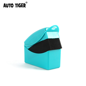 AUTO TIGER AUTO TIGER Colored Car Wheel Polishing Waxing Applicator Pad  Plastics Washing Cleaning for Detailing Blue