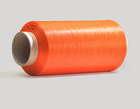 Fabricant professionnel de fil polyester DTY 150d/48f, fil chenille polyester DTY avec masterbatch pour filature