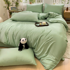 Oeko-Tex 100% 프린트 디자인 침대 시트 300TC 럭셔리 고품질 대나무 침구 세트 6pcs - Product Image 4