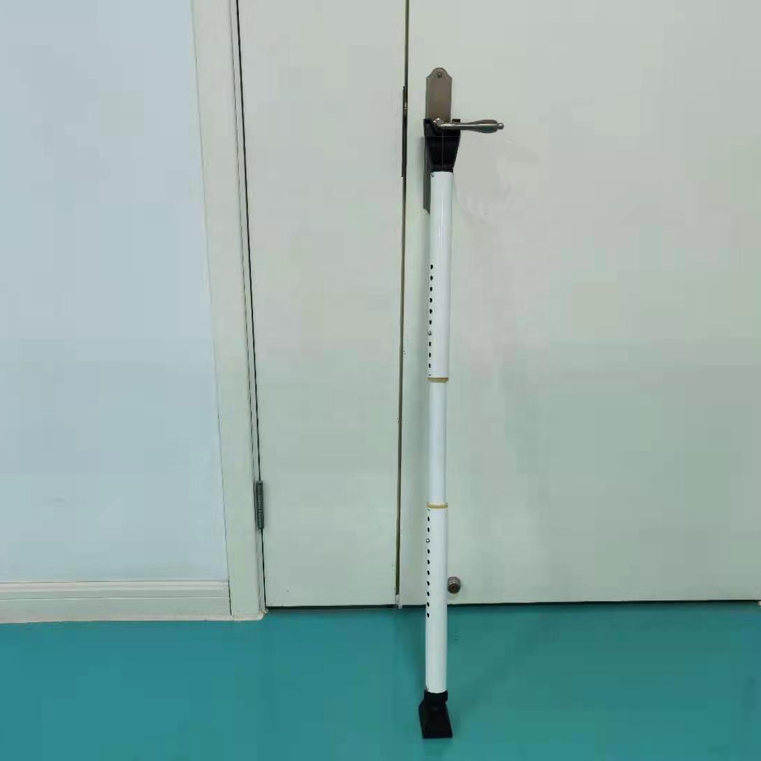 3 Sections Adjustable Door Jammer Security Sliding Patio Door Security Bar With Fine Adjustment