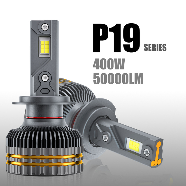 New Model Car Headlight 50000ml CSP High Power 400W Universal Car Headlamp LED Headlights