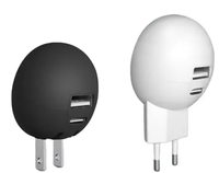 Produk Baru pengisi daya dinding pin dapat diganti port usb Tipe c pengisi daya Cepat 20W colokan US EU produk elektronik pin lipat
