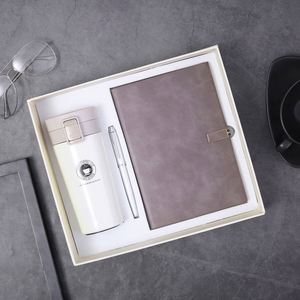 Customizable Corporate Business Leather Notebook Coffee Cups Gift Set Wholesale Promotional Luxury A5 <b>Journal</b> Gift Box With Pen - Product Image 1