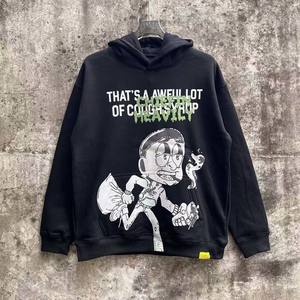 Großhandel Winter gedruckt Baumwolle Sweatshirt Grafik benutzer definierte Hoodies schrecklich viel Husten Sirup Hoodie Männer - Product Image 4