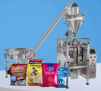 Machine d'emballage verticale pour sachets stand-up en aluminium de 200g, 1Kg, 5Kg pour Gari, Condiment, Levure, Herbes, Granulés, Farine, Lait, Poudre de piment - Prix