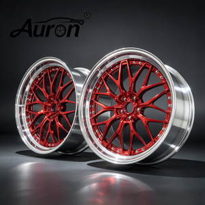 Rueda de Aleación de Aluminio Auron de Dos Piezas para Automóviles de Pasajeros, Mejora de Ruedas para Automóviles, Rueda Nueva - Product Image 1