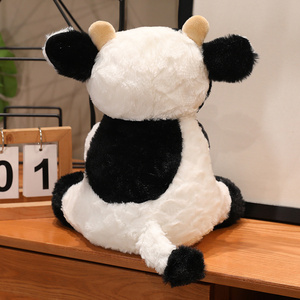 Vache en peluche de 20/30/50/70 cm, vache en peluche douce, animal de <span class=keywords><strong>ferme</strong></span> en peluche pour <span class=keywords><strong>la</strong></span> fête de Pâques - Product Image 3