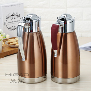 Cafetière en acier inoxydable Migao 304 à double paroi isolée sous vide pour usage domestique - Product Image 2