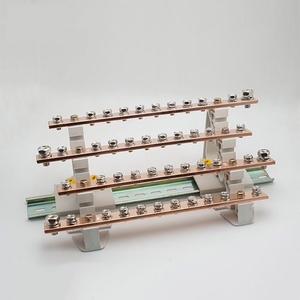Bloc <span class=keywords><strong>de</strong></span> jonction électrique industriel haute intensité 200A en plastique PA, barre omnibus, boîte <span class=keywords><strong>de</strong></span> raccordement <span class=keywords><strong>de</strong></span> fils 500V à connexion par vis pour - Product Image 4