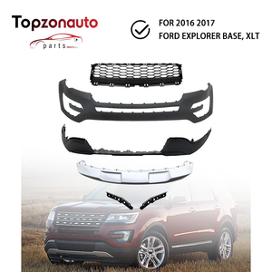 Kit de Reemplazo de Cubierta de Parachoques Delantero Topzonauto para Ford Explorer Base, XLT, Limited, <span class=keywords><strong>Sport</strong></span>, Platinum 2016 2017 - Product Image 1