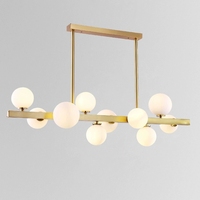 Usine Direct Bande Lampe De Luxe Restaurant Haricot Magique Restaurant bar Moderne Simple Créatif Nordique Lustre De Table