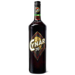 Premium Amaro Cynar 70 Proof 1,00 Lt 6 Botellas por Caja - Product Image 1