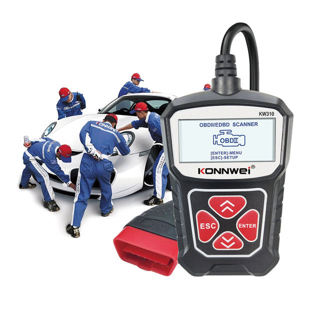 Portable Car Universal Diagnostic Machine 12V Odb2 Car Scanner with 7 Language Professional Diagnostic Tool for Car