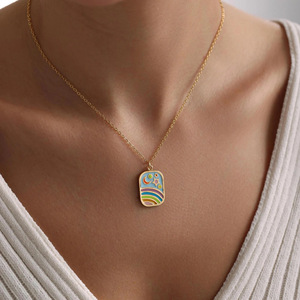 Collar Minimalista Vintage, Diseño Exclusivo, Inspirado en el Lujo, <span class=keywords><strong>Cadena</strong></span> Ligera para Clavícula, Collar para Mujer, Regalo - Product Image 6