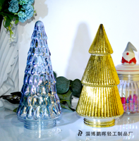 Lustre LED de Noël Lumineux avec Verre Transparent Couleur Personnalisée pour la Décoration de la Maison
