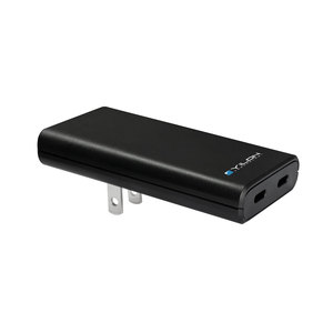 <span class=keywords><strong>Cargador</strong></span> USB C GaN de 65W, <span class=keywords><strong>Cargador</strong></span> de Pared USB C Plano de 2 Puertos, Carga Rápida, Enchufe Plegable Delgado <span class=keywords><strong>para</strong></span> <span class=keywords><strong>MacBook</strong></span> <span class=keywords><strong>Air</strong></span>, iPad Pro, iPhone 17/16/15 - Product Image 2