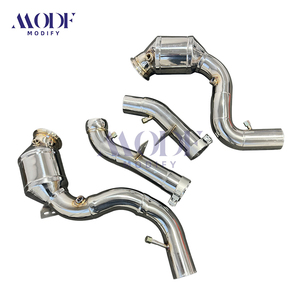 Kit de Downpipe Haute Performance pour Mercedes-Benz GLE63 AMG W167 4.0L Biturbo, Acier Inoxydable 304 Soudé TIG, <span class=keywords><strong>Décat</strong></span> - Product Image 6