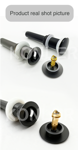 Sifone Pop-up per Lavandino da Cucina, Filtro di Scarico in Acciaio Inox, Tappo per Lavabo Senza Troppopieno - Product Image 3