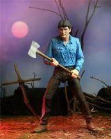 NECA 41971 The Evil Dead 40th Anniversary Ash Figurine articulée de 7 pouces Boîte couleur Unisexe 1/6 Prise US Film & TV Authentique