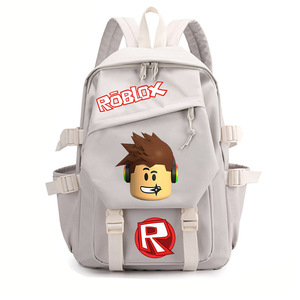 Zaino Unisex in Nylon a Tema Gioco <span class=keywords><strong>Roblox</strong></span> Transfrontaliero e Custodia per Laptop, Borsa Scolastica Trendy Resistente all'Usura per Studenti delle Scuole Superiori - Product Image 2