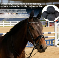 Bouchons d'oreilles anti-bruit pour chevaux, réutilisables, en mousse souple, protection auditive équine pour calmer les chevaux lors des concours, de la tonte et des feux d'artifice