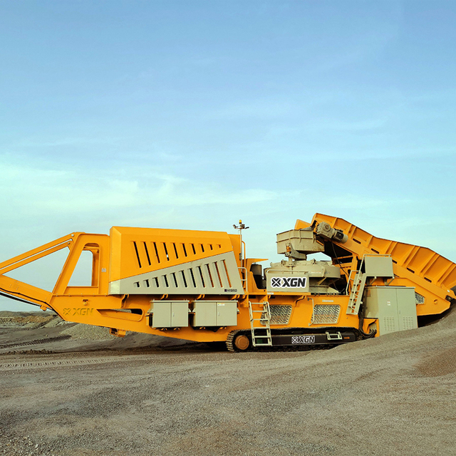 Hourly Output 100-200 Crawler Mobile VSI Crusher Large Mining Crawler Mobile Sand and Gravel Production Line