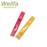 Emballage personnalisé pour sachet de concentré de tomate, emballage en film en rouleau pour ketchup, sachet d'emballage pour sauce chili